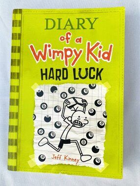 Diary of a Wimpy Kid Hard Luck by Jeff Kinney Softback Book